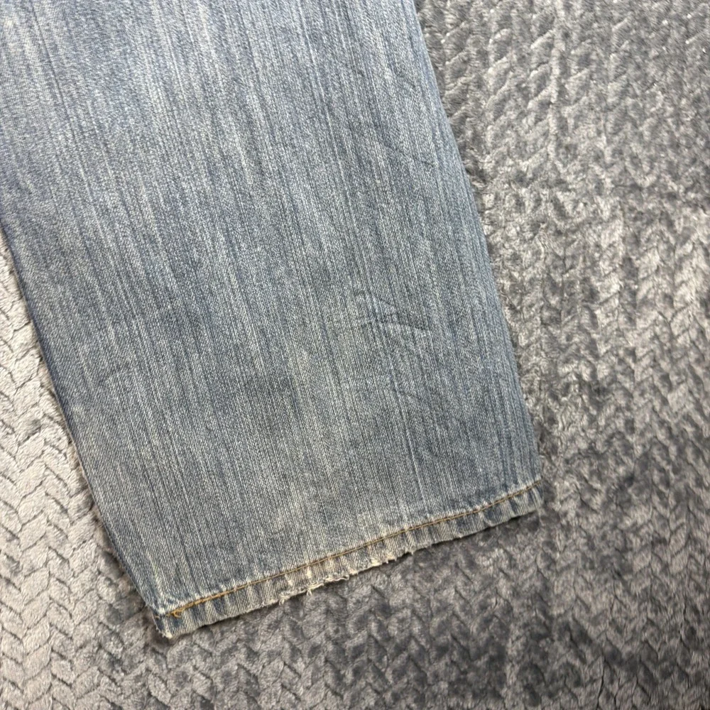 Levis 559 Jeans Mens 34x32 Blue Denim Cotton Faded Faded Straight Workwear Adult